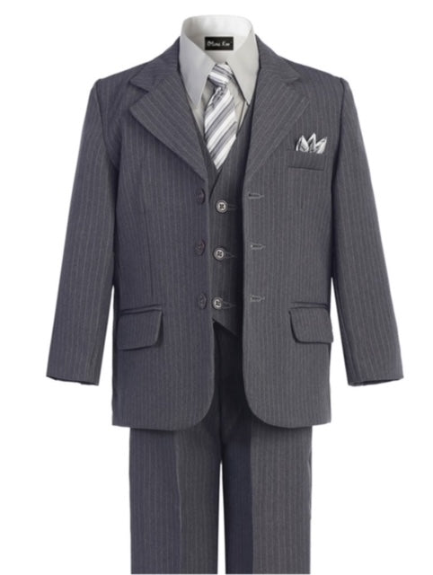 Grey Pinstripe Suit $45